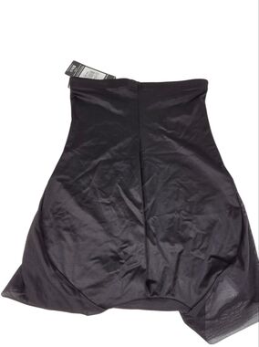 TC Black A-Line Shaping Skirt with Mesh Trim